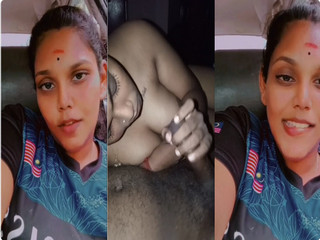 Sexy Malaysian Tamil Hottie Blowing Boyfriend